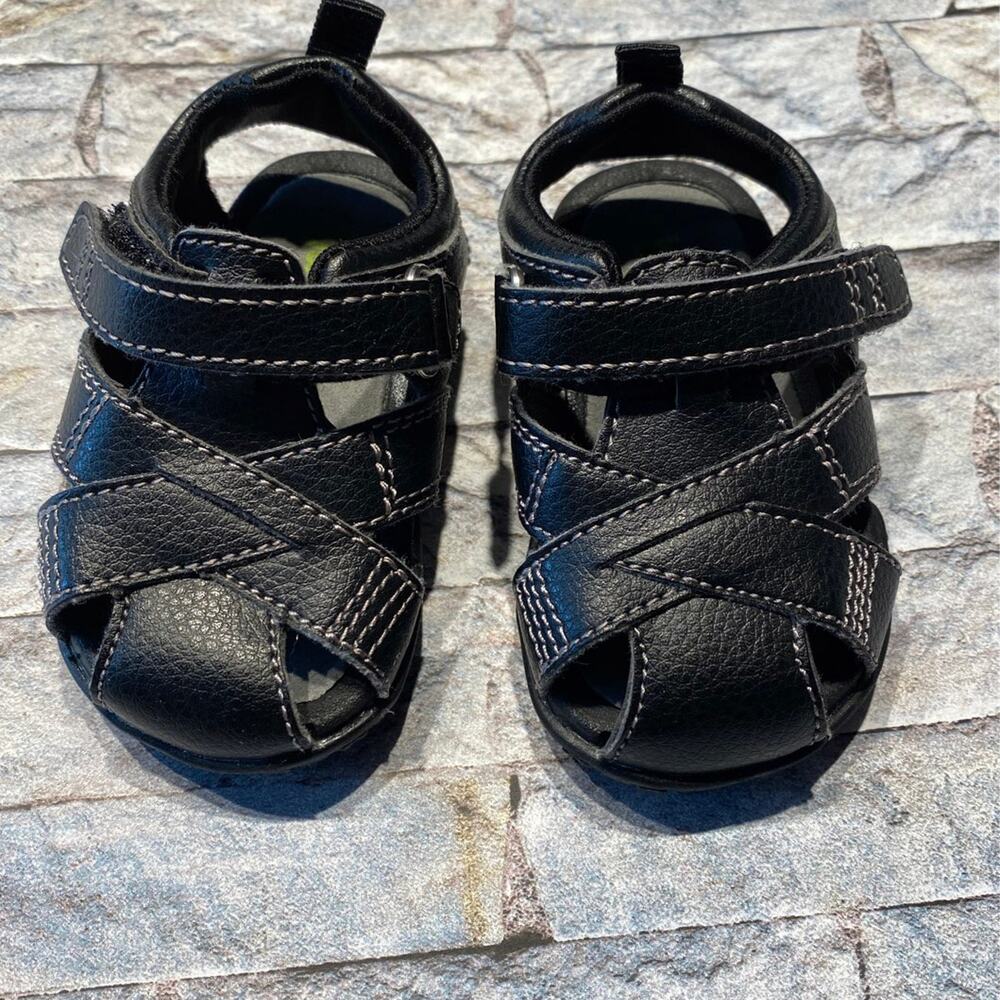 Sz 0 Mth Bullfrog black sandals